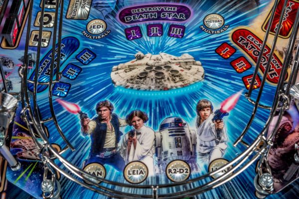 Buy Star Wars Comic Art Pinball Machine by Stern Online at $5499